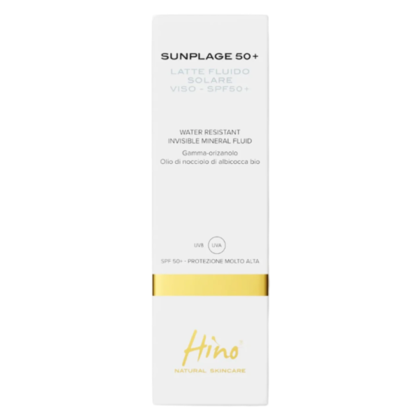 Hino Sunplage Spf50+ – Latte Solare Minerale Viso 50ml