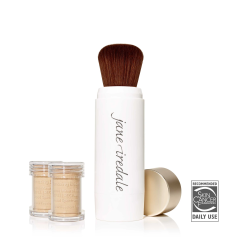 jane iredale amazing base loose mineral powder refillable brush spf 20 colore amber