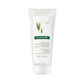 klorane balsamo capelli avena ultra-delicato quotidiano | districa e ammorbidisce | 50 ml