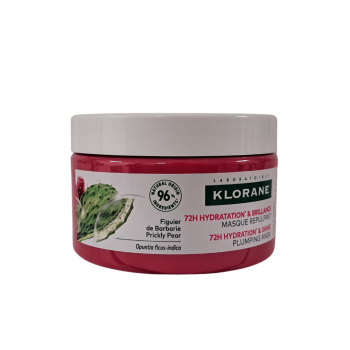 klorane maschera capelli al fico d'india rimpolpante e idratante 250ml