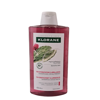 klorane shampoo al fico d'india rimpolpante e idratante 400ml