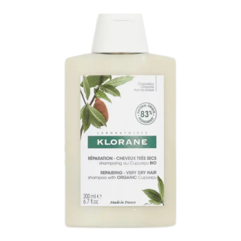 klorane shampoo capelli al cupuaçu bio | nutriente ristrutturante | 200 ml