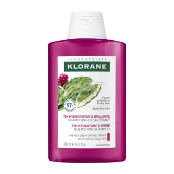 klorane shampoo capelli al fico d’india bio | idratante illuminante | 200 ml