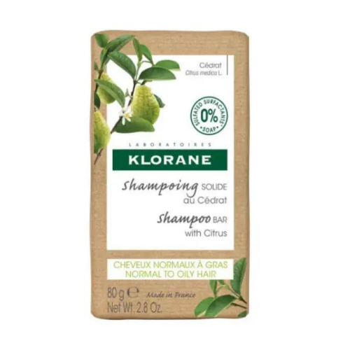 Klorane Shampoo Solido Al Cedro 80g