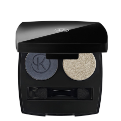 korff make up - palette ombretti duo ai23 magnetic blue n.03 