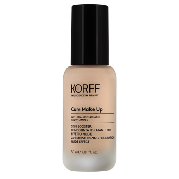 korff make up - skin booster fondotinta idratante 24h effetto nude colore n.05