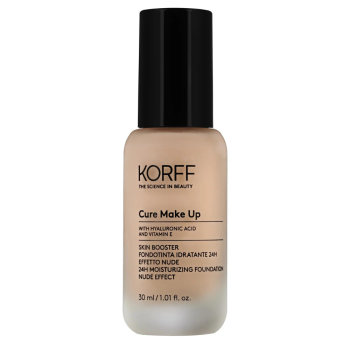 korff make up - skin booster fondotinta idratante 24h effetto nude colore n.06