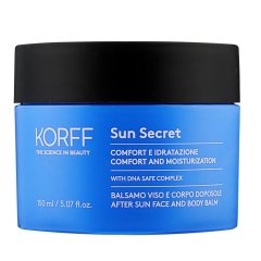 Korff Sun Secret Balsamo Viso E Corpo Doposole Nutriente Emolliente E Restitutivo 150ml
