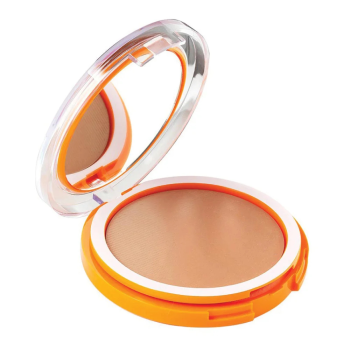 korff sun secret fondotinta compatto solare spf 50+ protezione molto alta colore 01 amber