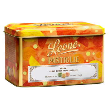 leone latta small pastiglie agrumi da 250g