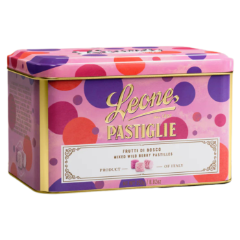 leone latta small pastiglie frutti di bosco 250g