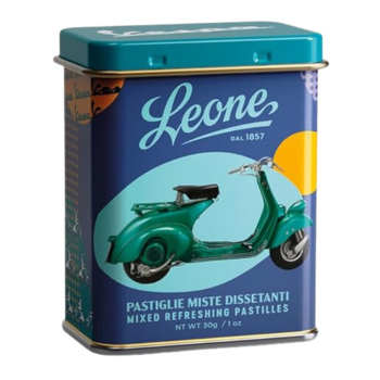 leone lattina vespa 125 faro basso pastiglie miste dissetanti 30g