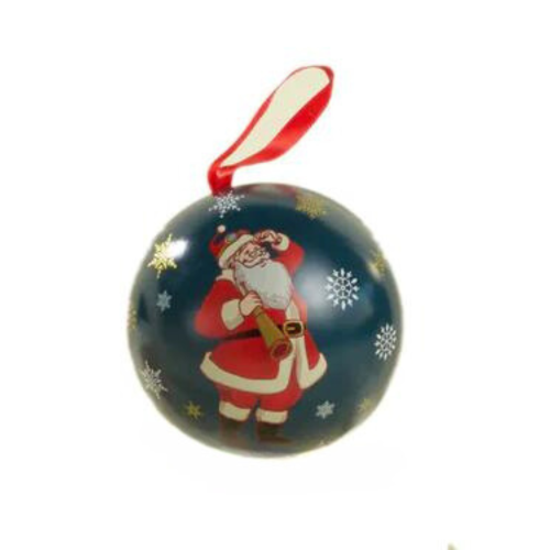 Leone Pallina Di Natale In Mongolfiera - Elegante Pallina Da Appendere All'Albero Con All'Interno P