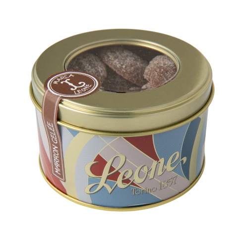 Leone Tondini - Gelatine Di Frutta Nude Al Gusto Gourmet Marron Gelée 150g