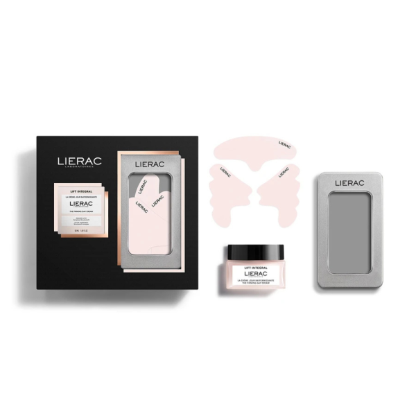 Lierac Lift Integral Cofanetto Idea Regalo Set Natale - Crema Giorno Rassodante 50ml + Patch Viso R