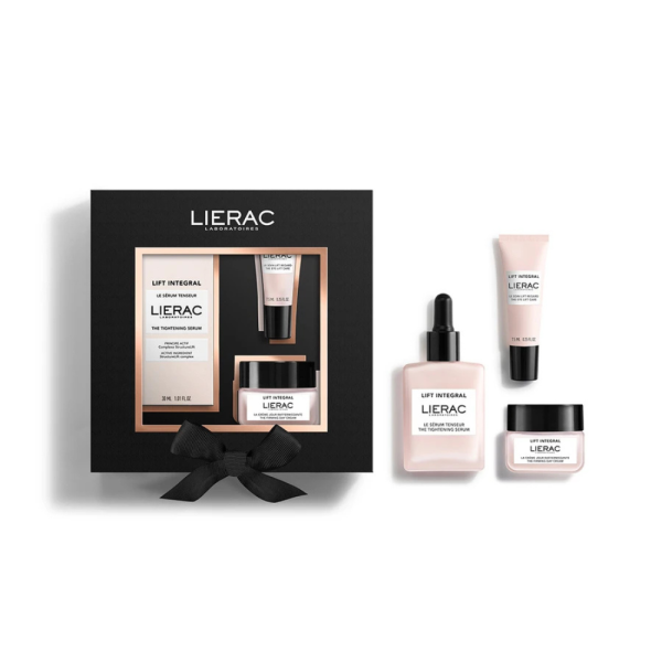 Lierac Lift Integral Cofanetto Idea Regalo Set Natale - Siero Viso Tensore 30ml + Crema Giorno Rass