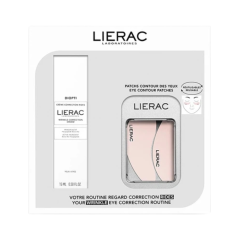 lierac diopti cofanetto idea regalo set natale correzione rughe - crema correzione rughe 15ml + i patch contorno occhi omaggio