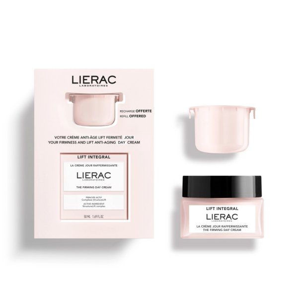 Lierac Lift Integral | Cofanetto Crema Giorno + Ricarica Omaggio | 2x50 ml