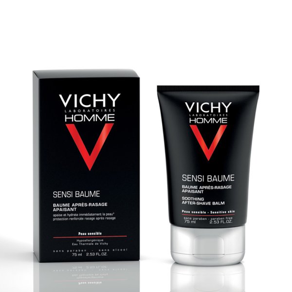 Vichy Homme Sensi Baume Mineral Ca Balsamo Dopobarba Lenitivo 75ml