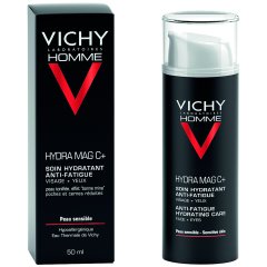 vichy homme hydra mag c+ trattamento idratante anti-fatica viso e occhi 50ml