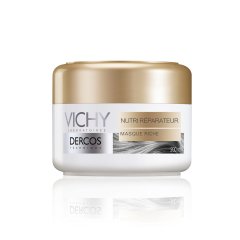 vichy dercos -nutri-riparatore - maschera ricca capelli secchi e danneggiati 200 ml