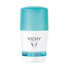 Vichy Deodorante Trattamento Antitraspirante 48H - Roll-on Anti-Tracce 50 ML