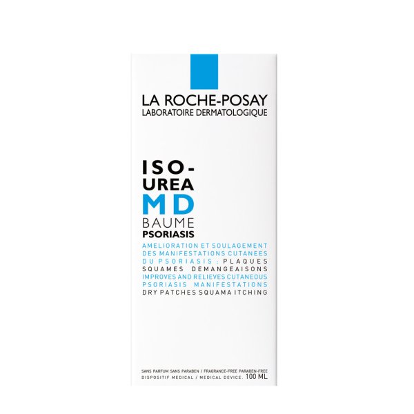La Roche Posay Iso-Urea MD Psoriasis - Balsamo per Psoriasi Placche, Squame e Prurito 100 ml