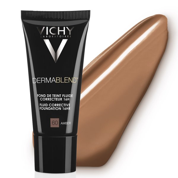 VICHY DERMABLEND Fondotinta correttore fluido 16H - AMBER 60 - 30ml