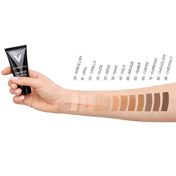 Vichy Dermablend Fondotinta Correttore Fluido 16h - Beige 30 - 30ml