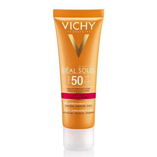 Vichy Capital Soleil Crema Solare Anti-Età Viso Spf 50 50ml
