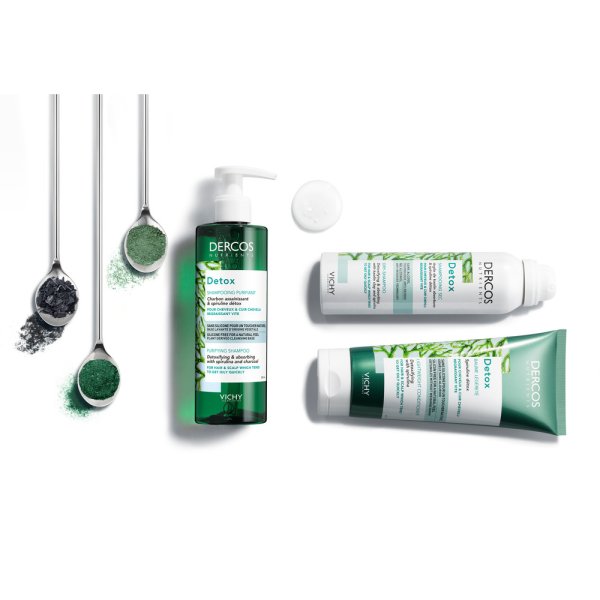 Vichy Dercos - Nutrients Detox Shampoo Purificante Per Capelli Grassi 250ml