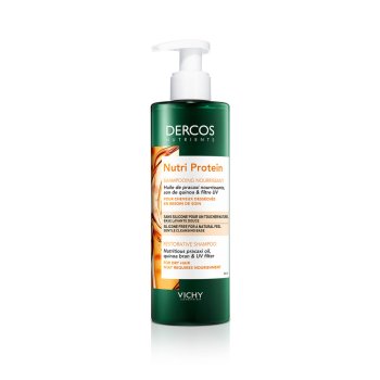 vichy dercos nutrients - nutri protein shampoo ristrutturante capelli secchi 250 ml