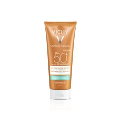 vichy capital soleil beach protect spf 50+ latte solare multi-protezione sabbia vento 200ml