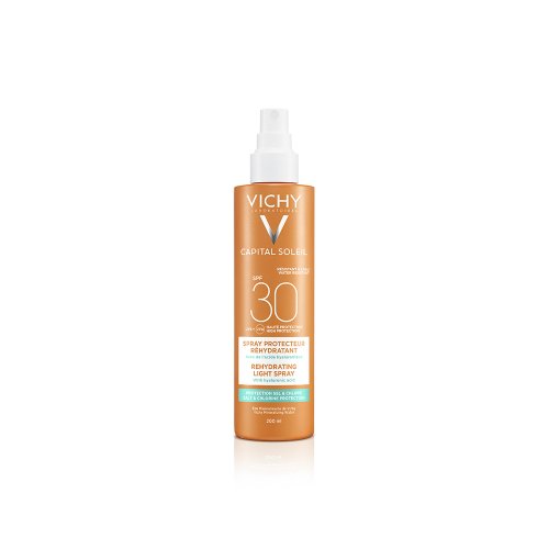 Vichy Capital Soleil Spf 30 Beach Protect Spray Solare Anti-Disidratazione 200ml