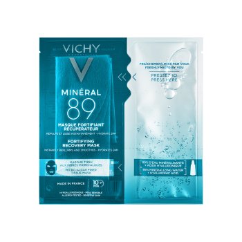 vichy mineral 89 maschera fortificante riparatrice in tessuto 29g 