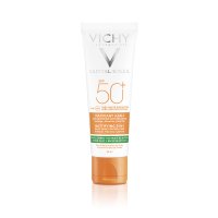 Vichy Capital Soleil Trattamento Solare Opacizzante Spf 50+ 3 In 1 Effetto Mat Viso 50ml 
