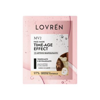 lovrén mv2 maschera viso time-age effect | rimpolpante nutriente | 15 ml