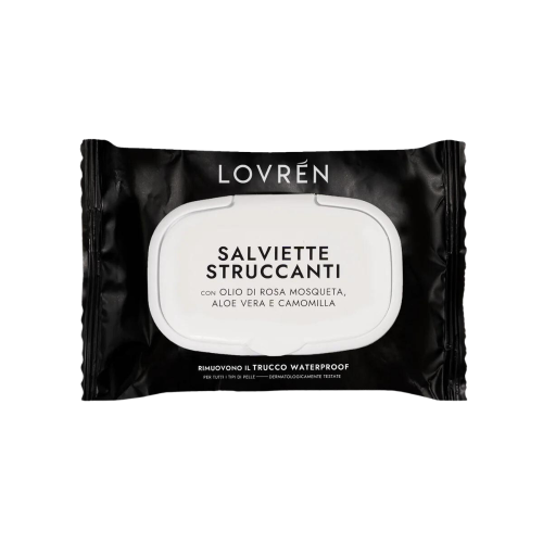 Lovren Salviette Struccanti Waterproof 20 Pezzi