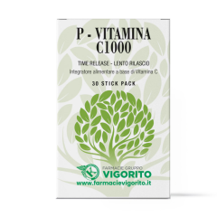 p vitamina c 1000 lento rilascio 30 stick pack