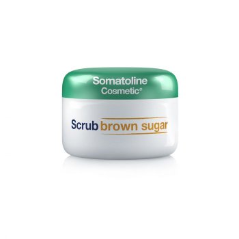 somatoline cosmetic scrub brown sugar esfoliante rivitalizzante corpo 350g