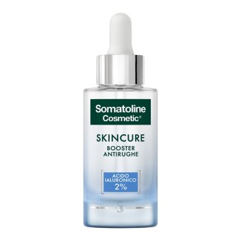 somatoline cosmetic skincure viso booster anti-rughe acido ialuronico 30ml