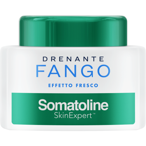 Somatoline Skin Expert Fango Maschera Drenante Effetto Fresco 500g