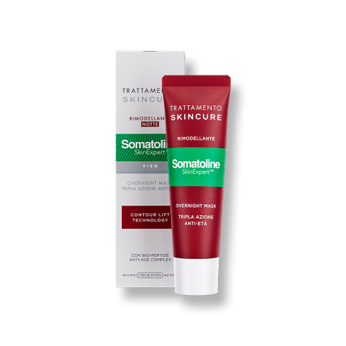 Somatoline Skin Expert Overnight Mask Rimodellante Crema Notte Viso - Tripla Azione Anti-Età 50ml