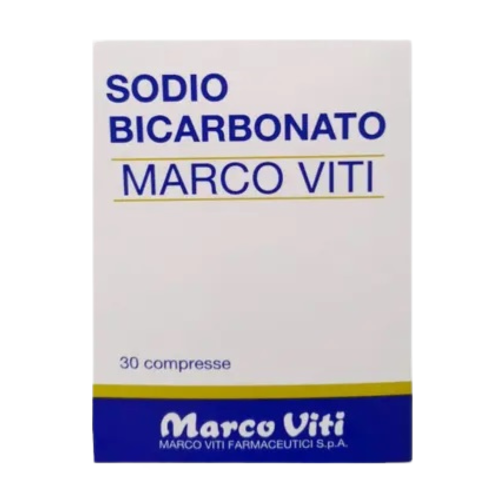 Marco Viti - Sodio Bicarbonato Alimentare 30 Compresse