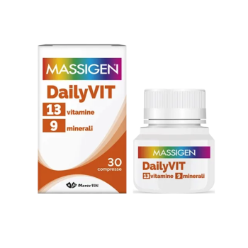 massigen dailyvit 13 vitamine 9 minerali 30 compresse