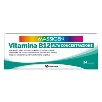 massigen dailyvit vitamina b12 alta concentrazione 14 flaconcini
