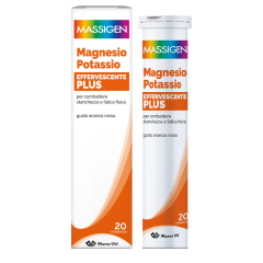 Massigen Magnesio E Potassio Plus 20 Compresse Effervescenti