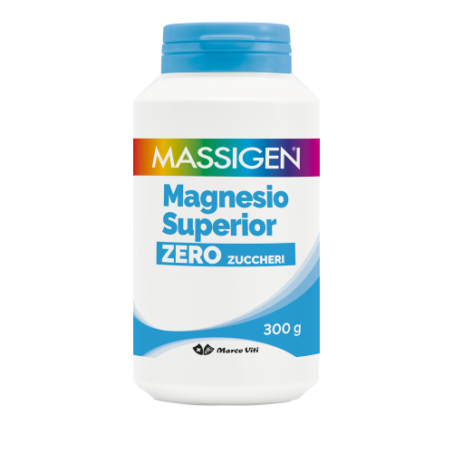 Massigen Magnesio Superior Zero Zuccheri Con Stevia 300g