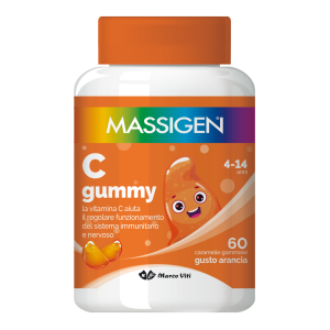 Massigen Vitamina C Gummy (4-14 Anni) 60 Caramelle Gommose