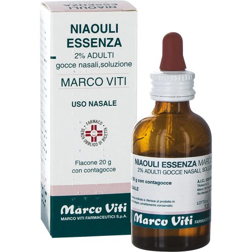 Niaouli Essenza 2% Gocce 20g Viti